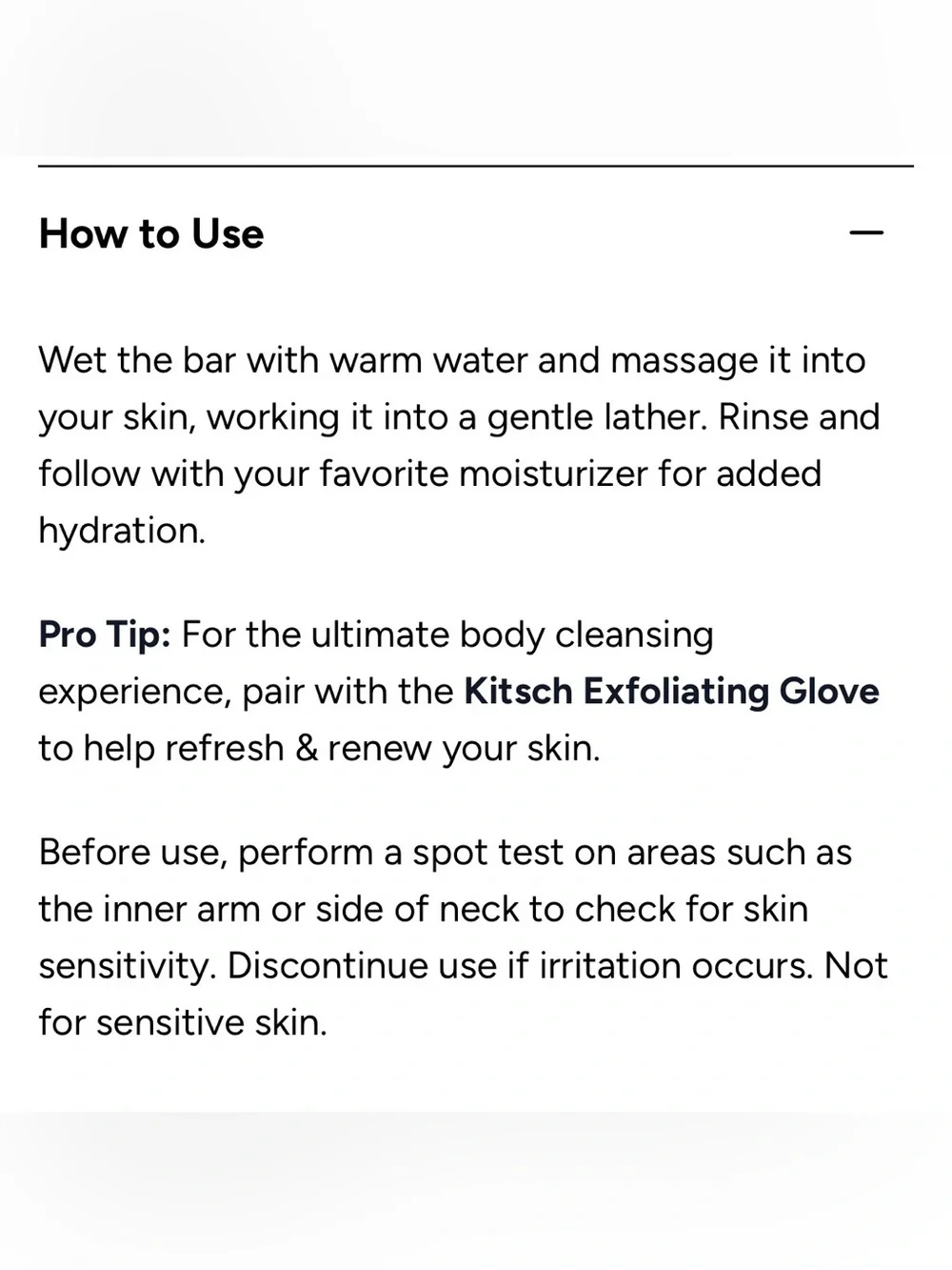 Kitsch Kojic Acid Solid Face and Body Wash